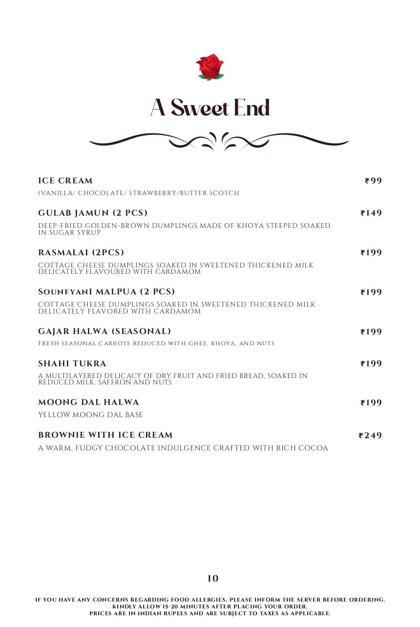 Menu Page 11